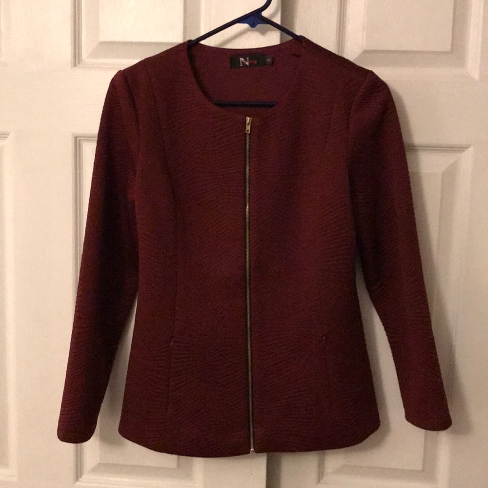 N Yang Jacket Maroon